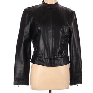 Kenneth Cole 100% Leather Jacket